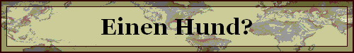 Einen Hund?